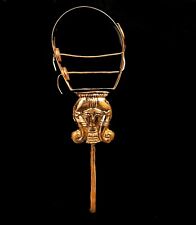 Marvelous Handmade Hathor Copper Sistrum (Musical Instrument) picture