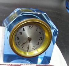 2 Antique Vintage Wind -Up Desk Clocks Gilbert & Sessions for Parts or Repair picture