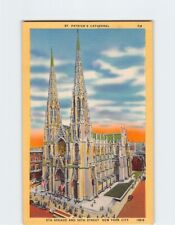 Postcard St. Patricks Cathedral New York City New York USA picture