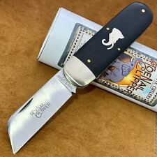 ✨Great Eastern Cutlery GEC Tidioute 36 Ebony Wood Toenail Clipper Knife 363122 picture