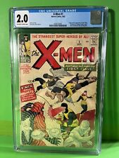 X-MEN #1 CGC 2.0 GD Marvel Comics 1963 Uncanny 1st App & Origin X-Men Magneto picture