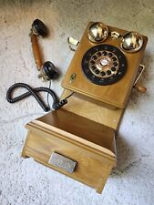 Vintage Spirit OF St.Louis Wooden Wall Telephone  picture