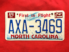 1987 North Carolina License Plate AXA-3469 ...... Crafts / Collect / Specialty picture