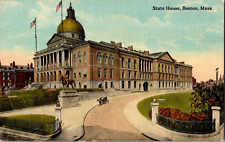 Postcard State House Boston Massachusetts Divided Back Unposted picture