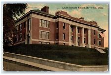 1913 Albert Barlett School Haverhill Massachusetts MA Posted Antique Postcard picture