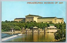 Philadelphia Museum Art Old Fairmount Water Works Dam Schuylkill River Postcard picture