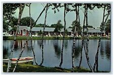 c1960s Wheelers Motel 125 West Broadway Derry New Hampshire NH Unposted Postcard picture