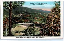 Gatlinburg, TN - Balsam Point and Bull Head Postcard Unposted 1915-1930 picture