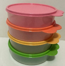 NEW Set of 4 TUPPERWARE BIG WONDERS STORAGE CONTAINERS #1405 w/ Seals 2c/500ml picture