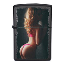 Zippo Oil Lighter American Processing Sexy Red Lingerie Lady Z218- picture
