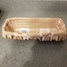 1997 Vintage Longaberger Basket 11.5”x 5 1/2”x 3 With Insert/Protector picture