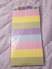 2011 Keroppi Sanrio Rainbow Stripe Memo List Pad 60 Sheets picture