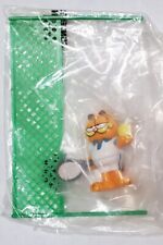 VTG Garfield PVC Figure Toy with Tennis Racket & Net 6