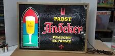 Vintage 1950s Pabst Andeker Lighted ROG Light Box Sign Tavern Bar Shelf P3 picture