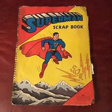 Vintage 1940 Superman Scrapbook by Saalfield Publishing picture