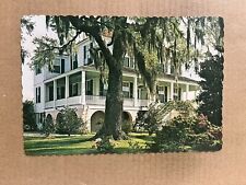 Postcard Beaufort SC South Carolina Marshlands Home House Beaufort River Vintage picture
