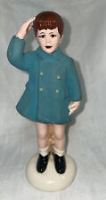 Vintage Young JFK Jr. Saluting Figurine, Atlantic Mold 7