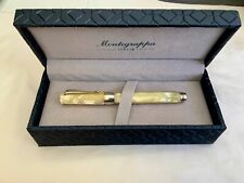 Montegrappa Symphony Parchment Celluloid Fountain Pen MINT Pre-Owned picture