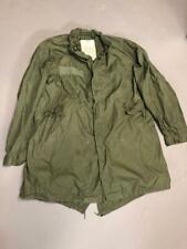 USGI Army Military M65 Extreme Cold Fishtail Parka Coat with Hood 1978 MEDIUM picture