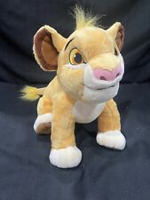 Vintage Disney Store Exclusive The Lion King Simba Plush Stuffed Toy 15” CLEAN picture