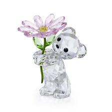 Swarovski Crystal Kris Bear A Daisy for You Figurine Decoration, Pink, 5675327 picture