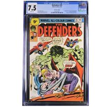 CGC Graded Marvel  Comics THE DEFENDERS CGC 7.5 #35 picture