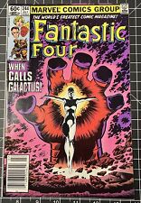 FANTASTIC FOUR #244. 1982 Key. Frankie Ray becomes Nova, Herald of Galactus picture