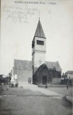 37084 Ak Flines Lez Raches Nord 1914 France 1. Guerre Mondiale Église picture