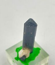 8.69Gram beautiful natural Black tourmaline crystal with feldspar from Pakistan. picture