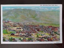 Bird's Eye View of Butte, MT - Linen, 1939, Rough Edges picture