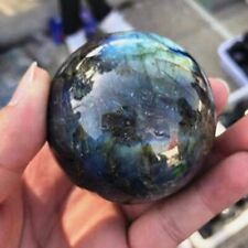 40-70mm Natural Labradorite Quartz Sphere Crystal Ball Rainbow Reiki Healing picture
