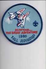1980 Fall Roundup Scouting The Great Adventure patch picture