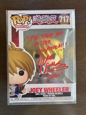 YU-GI-OH JOEY WHEELER FUNKO AUTOGRAPHED BY WAYNE GRAYSON IN RED BECKETT COA picture