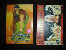 Wild Adapter MANGA Vol 1 Kazuya Minekura and Kizuna Bonds of Love Vol 1 YAOI LOT picture