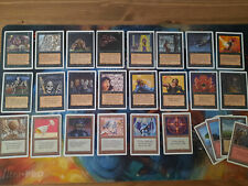 Magic Gathering MTG - 98 Card Unlimited Partial Complete Full Set - Vintage picture
