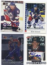 Mike Eagles Signed / Autographed Hockey Card Winninpeg Jets 1993 Score  picture