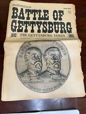 THE BATTLE OF GETTYSBURG 100TH ANNIVERSARY EDITION NEWSPAPER picture