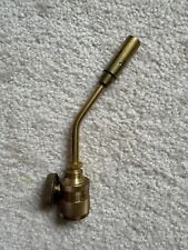 Vintage Bernz Omatic Brass Blow Torch Head US Patent 2,793,504 Can Pat 543,557 picture
