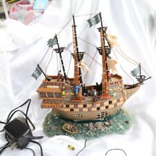 Lemax Spooky Town Lighted/Moving/Singing Ghost Galleon Pirate Ship READ VIDEO picture