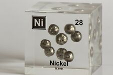 Nickel Metal - Acrylic Element Cube picture