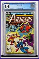 Avengers #220 CGC Graded 9.4 Marvel June 1982 White Pages Comic Book. picture