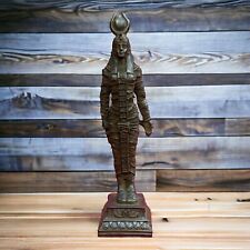 Ancient Egyptian Antiquities Statue God Isis Unique Rare Pharaonic Egyptian BC picture