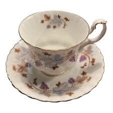 Royal Albert English Bone China Lorraine Cup and Saucer  picture