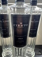 (3 Empty BTL’s) Cierto Tequila 750ml Añejo, Blanco, & Reposado  USA picture