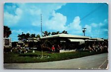 c1960's Sun And Sea Lodge Motel Roadside Sarasota Florida FL Vintage Postcard picture