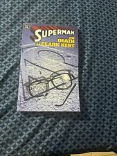 Superman The Death of Clark Kent by DC Comics Staff and Karl Kesel 1997 picture