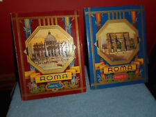 Vintage Ricordo Di Roma CECAMI ITALY Sepia Phototograph Books Pt 1 &2 (60) Total picture