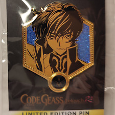 Code Geass Lelouch Suzaku Kururugi Enamel Pin Official Anime Collectible Brooch picture