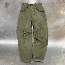 Vintage 1950s US Army Cold Weather Field Pants Shell Korean War 32 X 32 picture