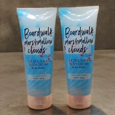 Bath and Body Works boardwalk marshmallow clouds bodycream 2 bottles 99% full picture